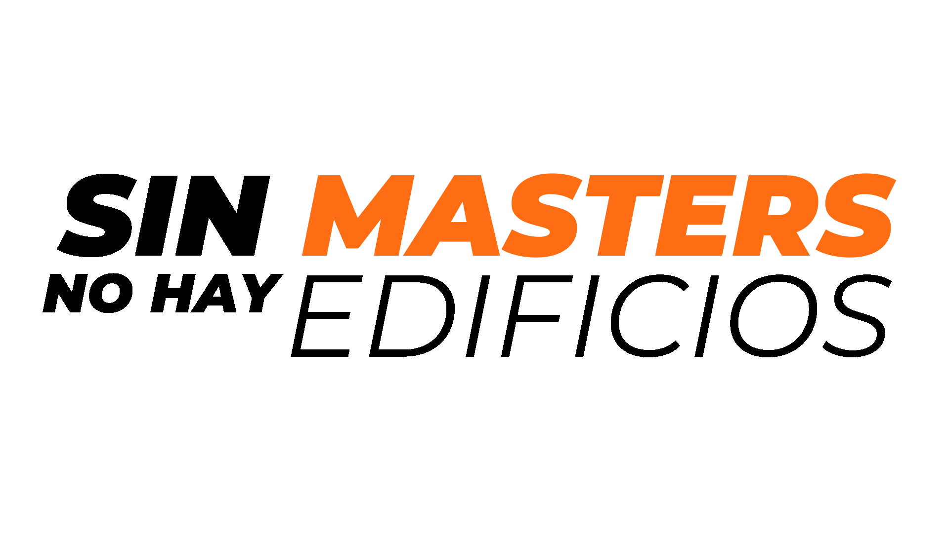 SIN MASTERS NARANJA NEGRO SIN MASTERS NARANJA NEGRO
